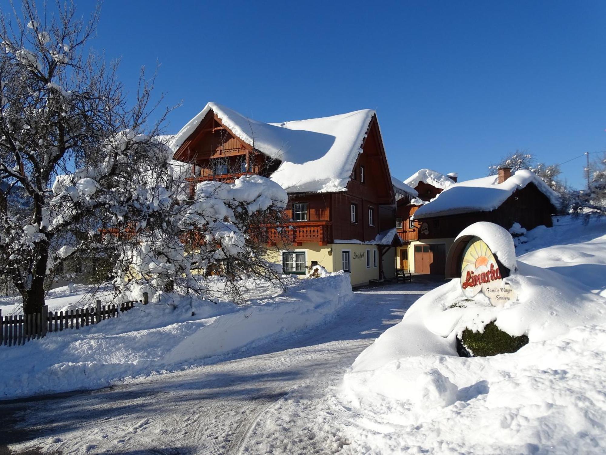 Linarhof Apartment Urlaub Am Bio Bauernhof Хаус им Енщал Екстериор снимка