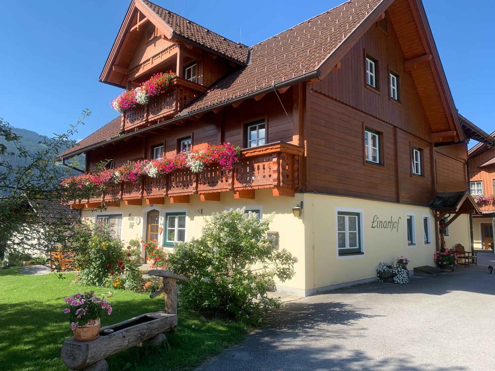 Linarhof Apartment Urlaub Am Bio Bauernhof Хаус им Енщал Екстериор снимка